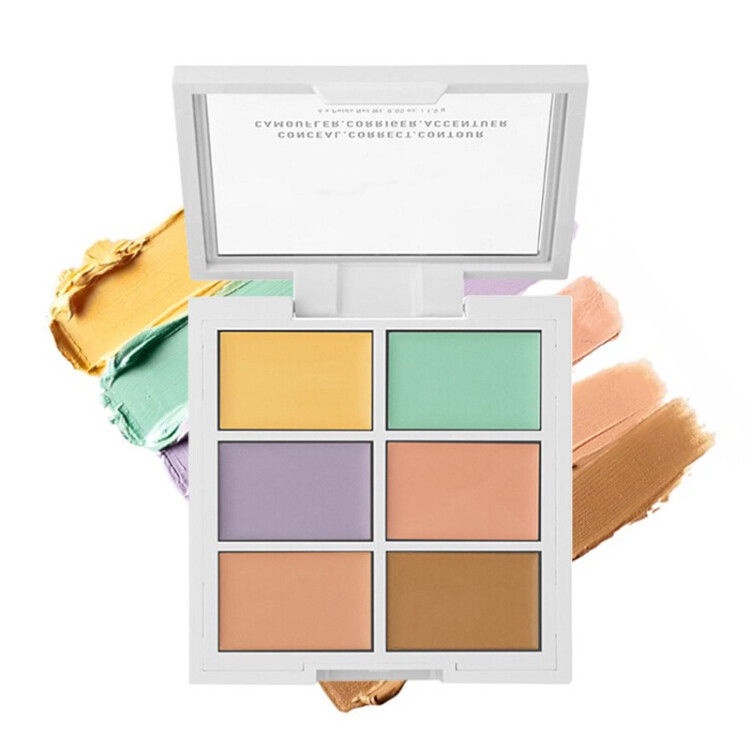 NYX Professional Makeup Concealer Color Palette SixColor Shopee