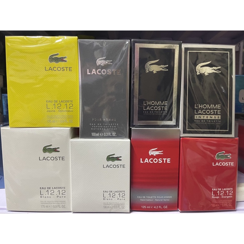 Fake lacoste clearance perfume