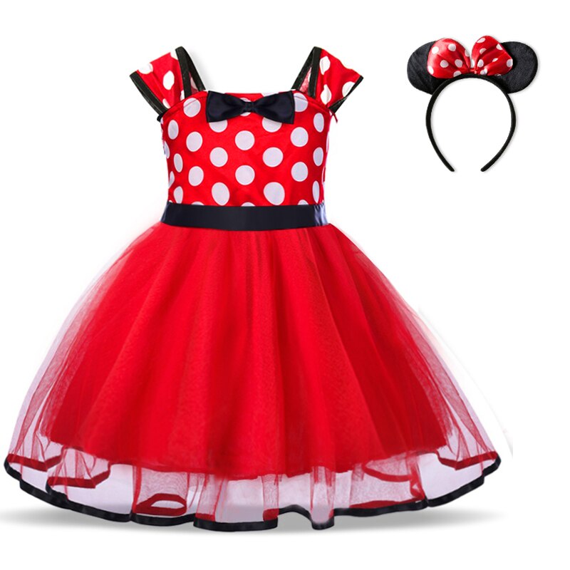 Navy Minnie And Mickey Mouse Dress! Vestido Para Niña, 43% OFF