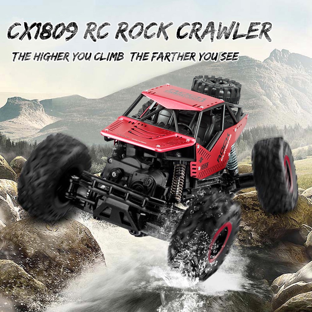 CX1809 RC Car 1:16 RC Toys for Children 4WD Dual Motor RC Rock Crawler ...