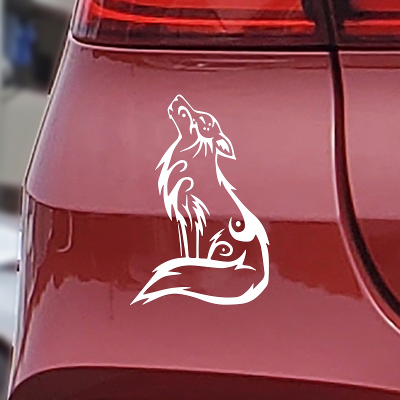 WOLF Car Stickers Fashion Waterproof Vinyl Decal Car Styling Decoration