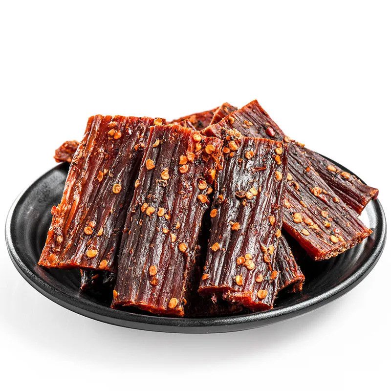 Shredded AirDried Pork Jerky Bulk Spicy Cumin Original Flavor Inner