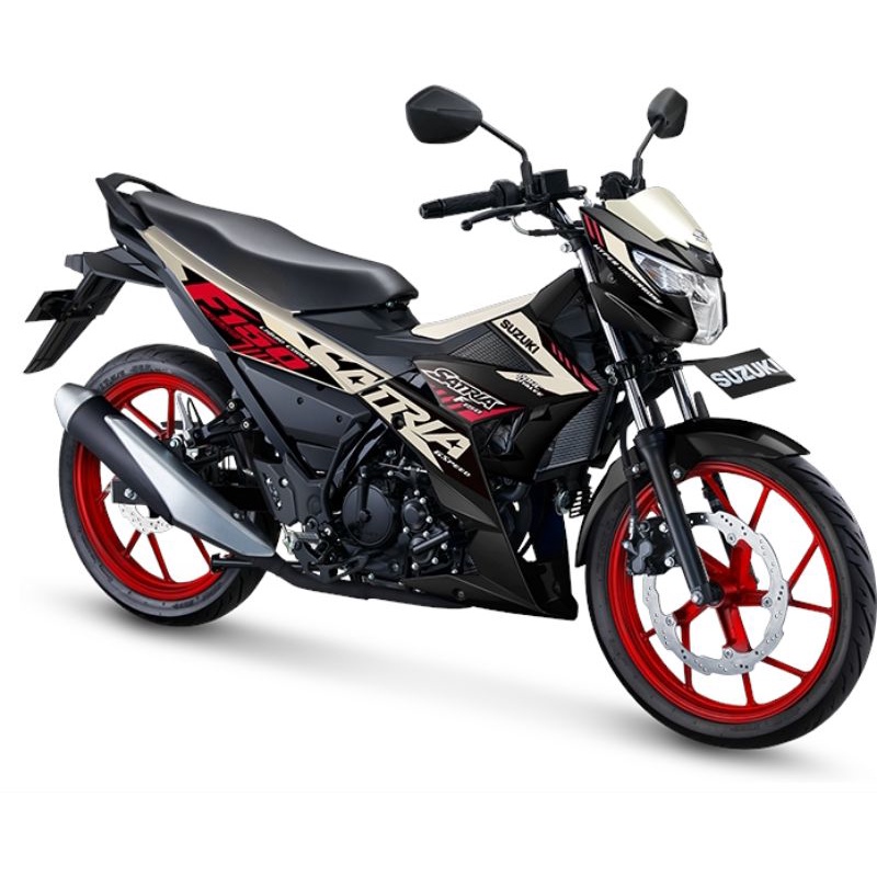 IVORY WHITE DECALS FOR RAIDER 150 FI (SATRIA F150 / RAIDER R150 DESIGN ...