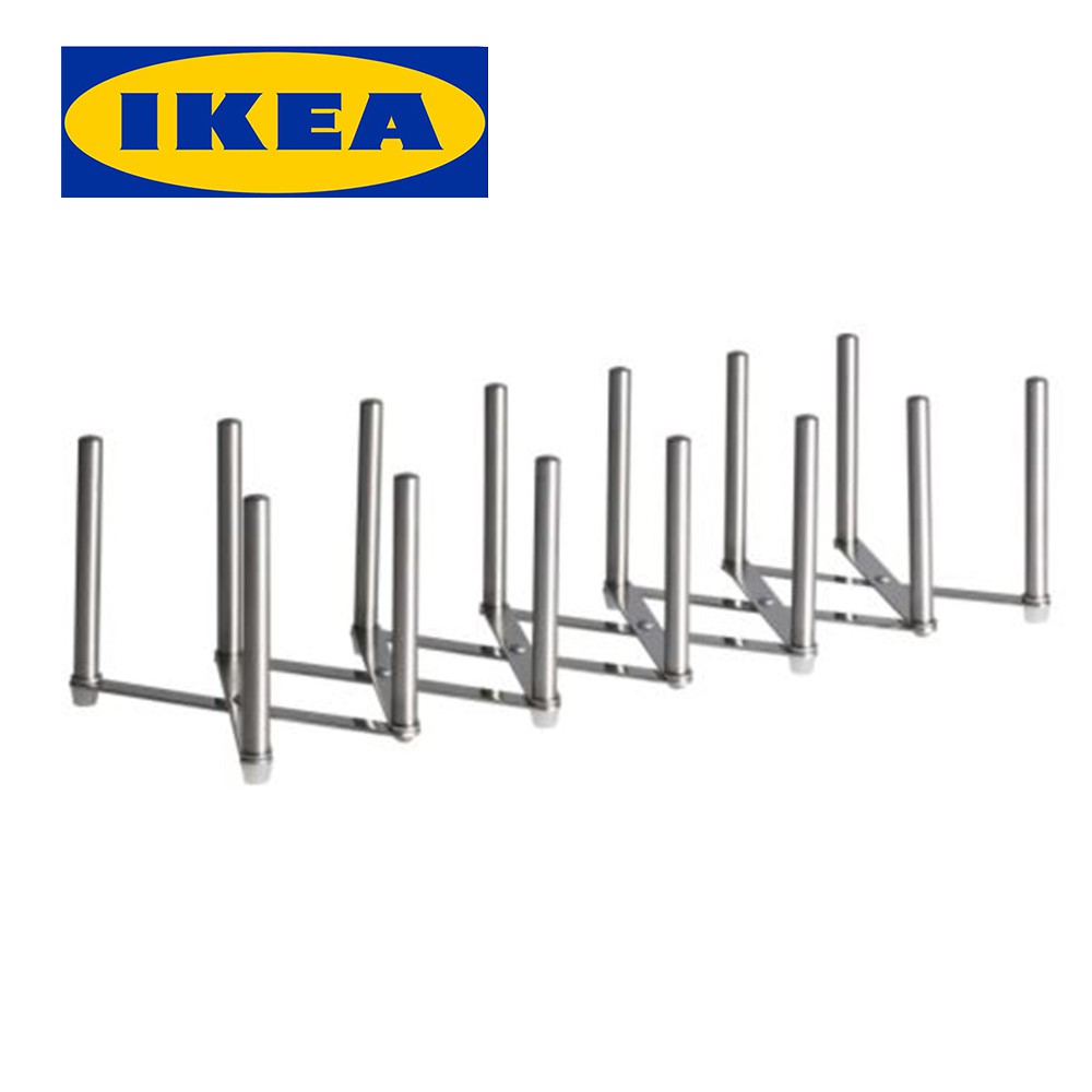 Ikea Variera Pot Lid Organiser (Silver) Shopee Philippines