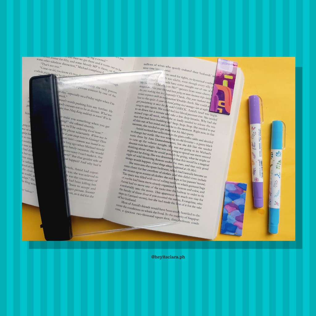 Reader's Set (Panel Light, Bookmark, Wax Highlighter) Shopee Philippines