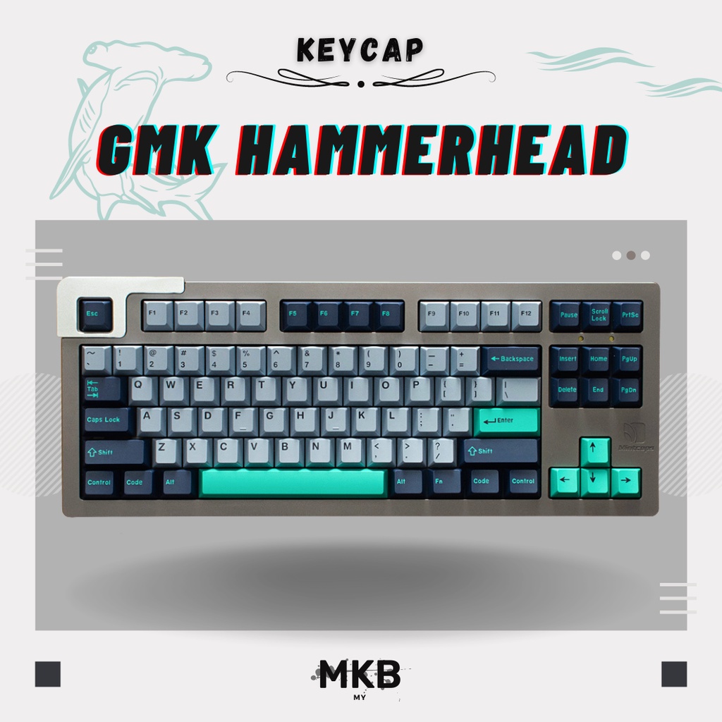 【New product】[READY STOCK] GMK Hammerhead Light Double Shot Keycap Set ...