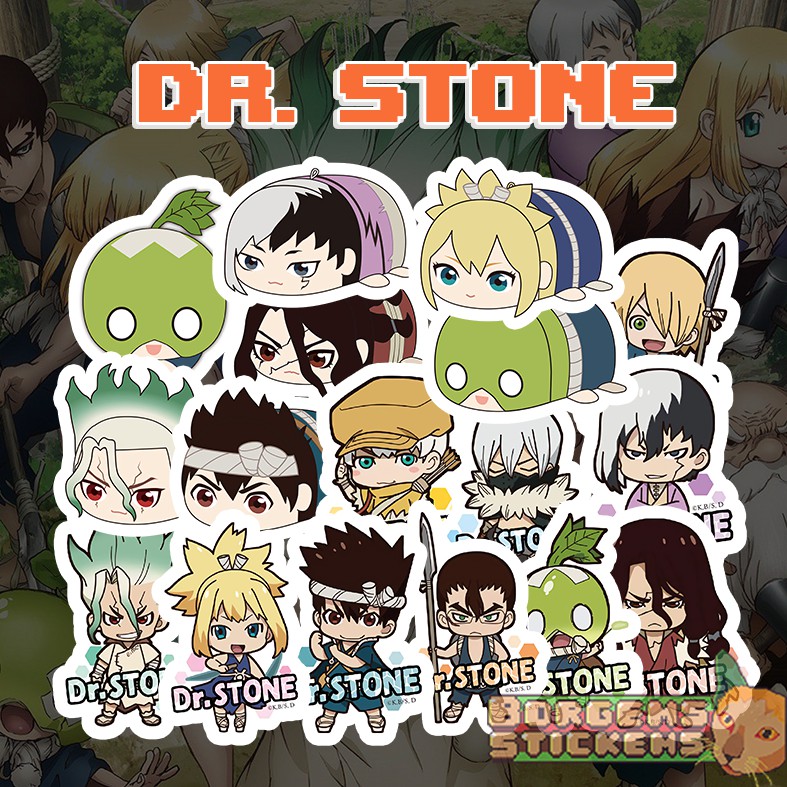 Anime Sticker Dr Stone Vol Chibi Stickers Shopee Philippines