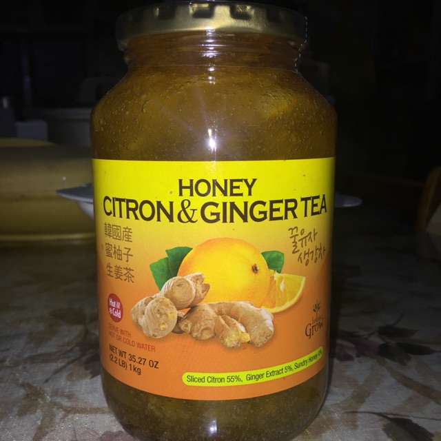 Honey citron on sale ginger tea