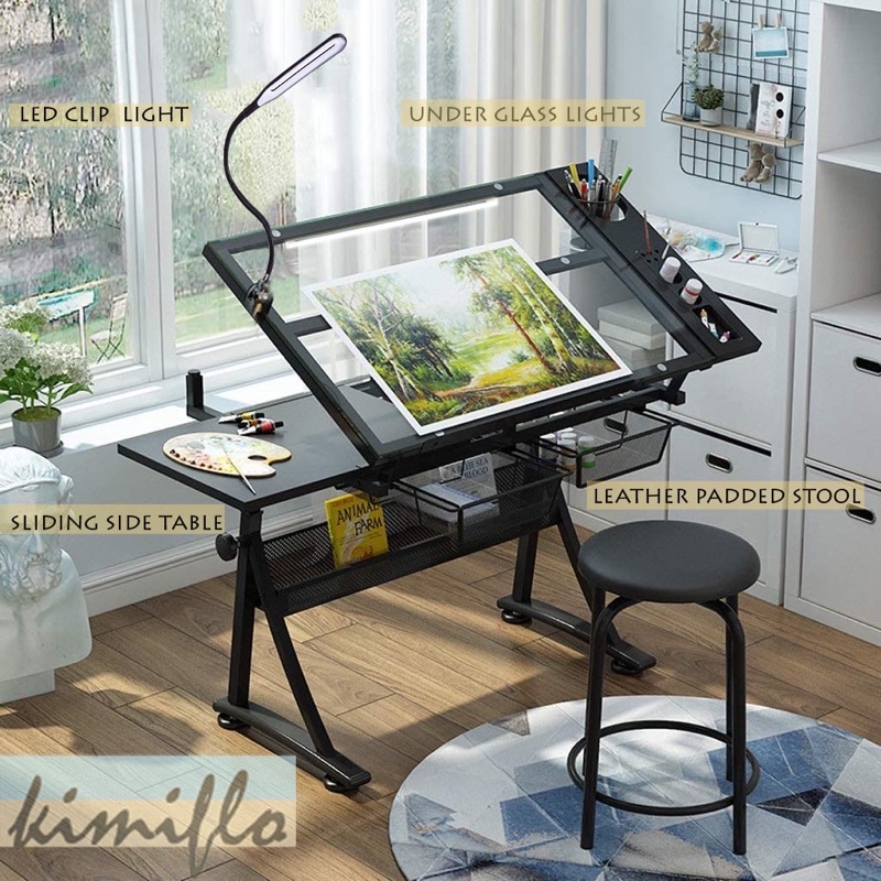 Light for best sale drawing table