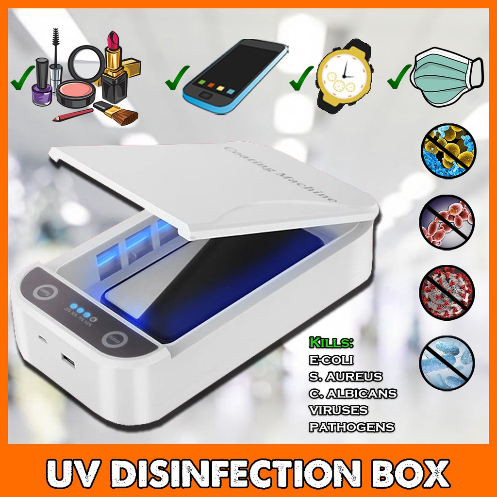 Multi functional Sterilizer Box UV Phone Sterilizer Box Portable USB UV