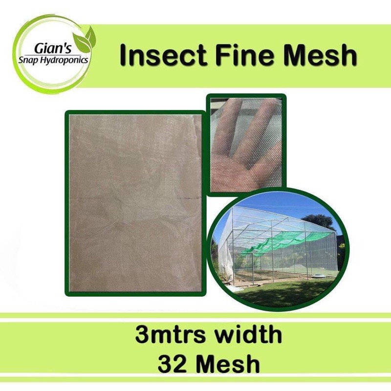 Insect Net Fine Mesh #32 (1 Meter) | Shopee Philippines