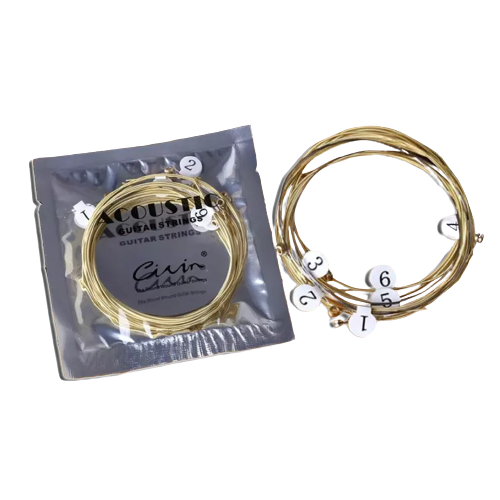 RIXTON Acoustic Guitar String Set Brass Phosphor Bronze Musical Instrument Accessories 6pcs