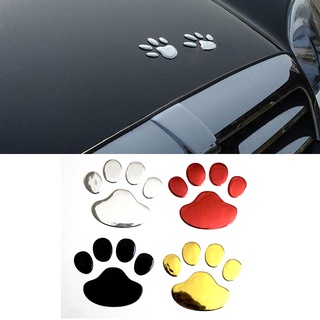 500pcs Colorful Dog Paw Print Stickers Waterproof Puppy Paw Labels Stickers  Fun Dog Stickers for Kids Roll - 1 -inch 