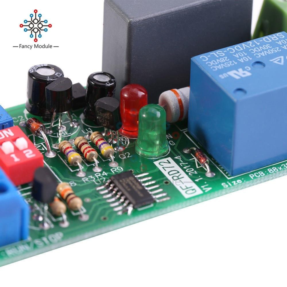 Dual Time Adjustable Cycle Delay Timing Relay Repeat ON OFF Switch ...