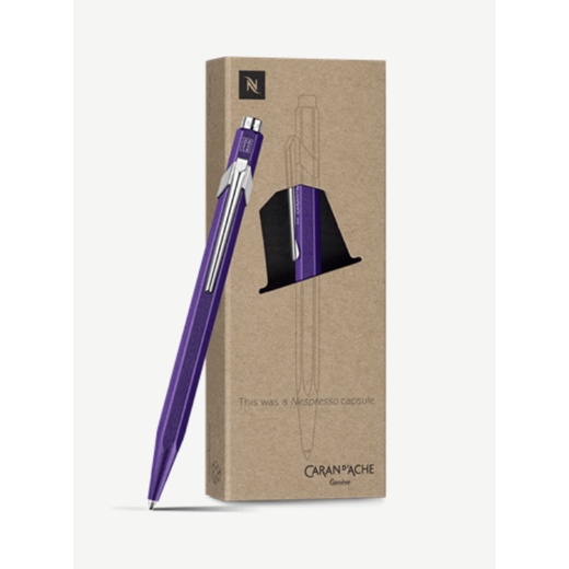 Caran d'Ache Nespresso 849 Ballpoint Pen Ink Recycled Capsules Limited