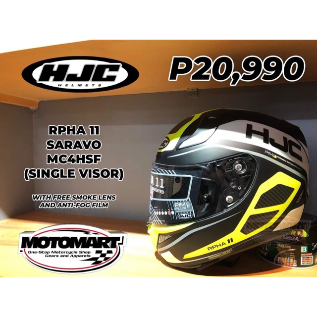 Casco Hjc Rpha11 Saravo