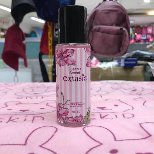 Queen s secret extasia fragrance perfume mist 75ml Shopee