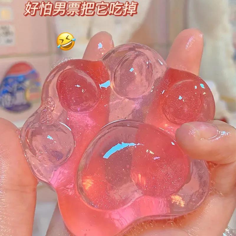 Jelly Cat Claw Soap to Remove Mites Acne Oil control Fragrance Lasting