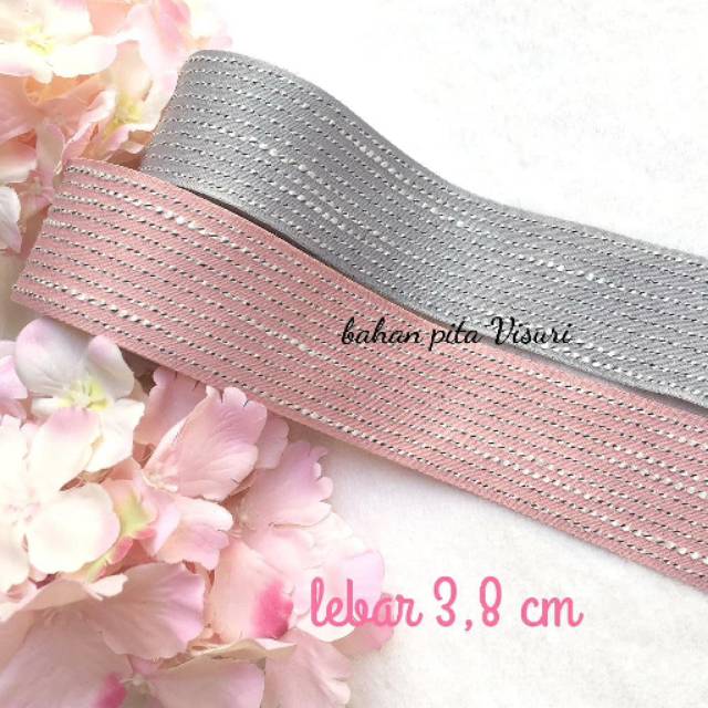 Korean White Sewing Ribbon 3.8 per 1 yard (90 cm) | Shopee Philippines