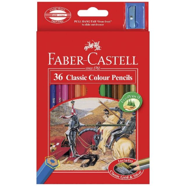 Faber Castell Classic Colour Pencils 36 Colors