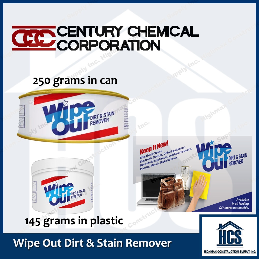 Wipe Out Dirt and Stain Remover - 145g/250g