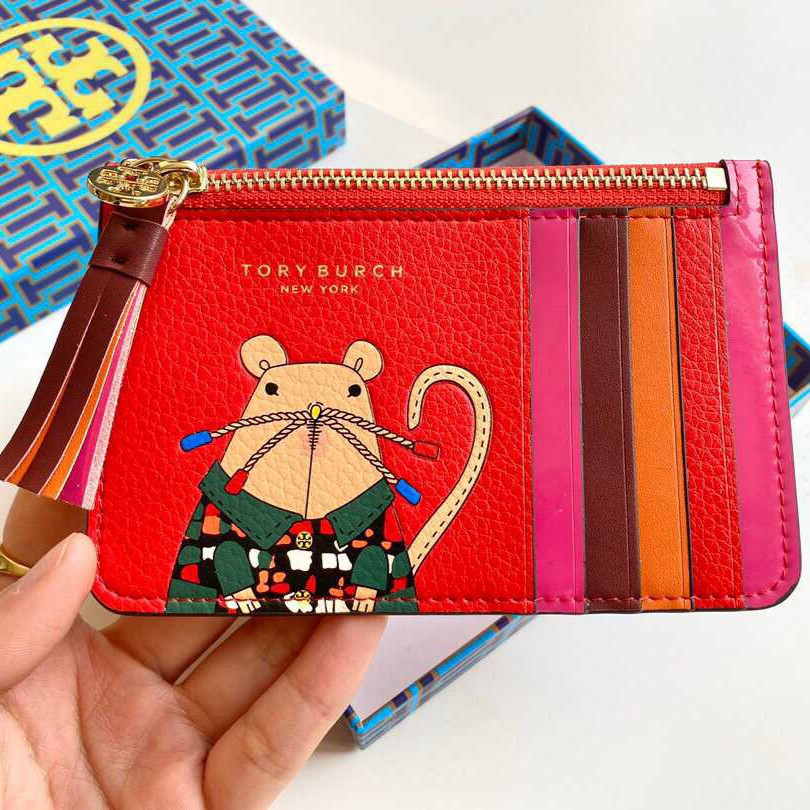 ✒▣2020 new card holder tory burch wallets & cardholders coin pouches purses  5 colors | Shopee Philippines