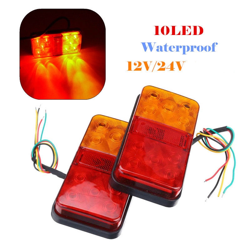 CPOWACE Pair Red LED Tail Light Assembly Compatible With Can Am Outlander, Rear Brake Lights Tail Lamps Compatible With Can-Am Outlander Renegade Commander Maverick 2011-2017,Replace #710001645, Lights - Canada - View #7