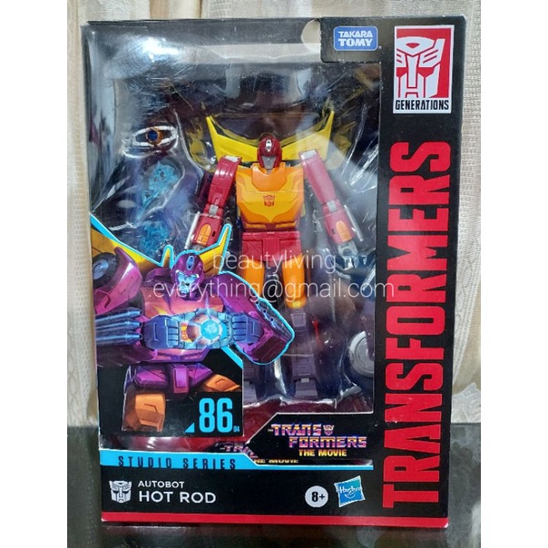 Hasbro Takara Tomy Studio Series 86 Hot Rod | Shopee Philippines