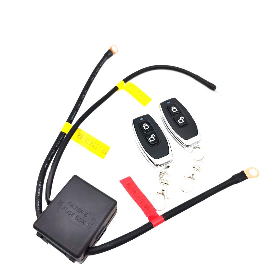 12V Motorcycle Battery Disconnect CutOff Master Kill Switch Remote ...