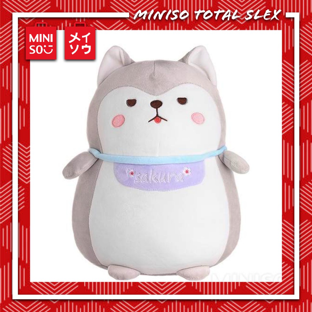 Miniso Husky Plush Toy Shopee Philippines