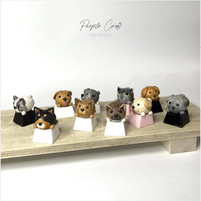 Cute Little Pug Artisan Keycaps | Shopee Philippines