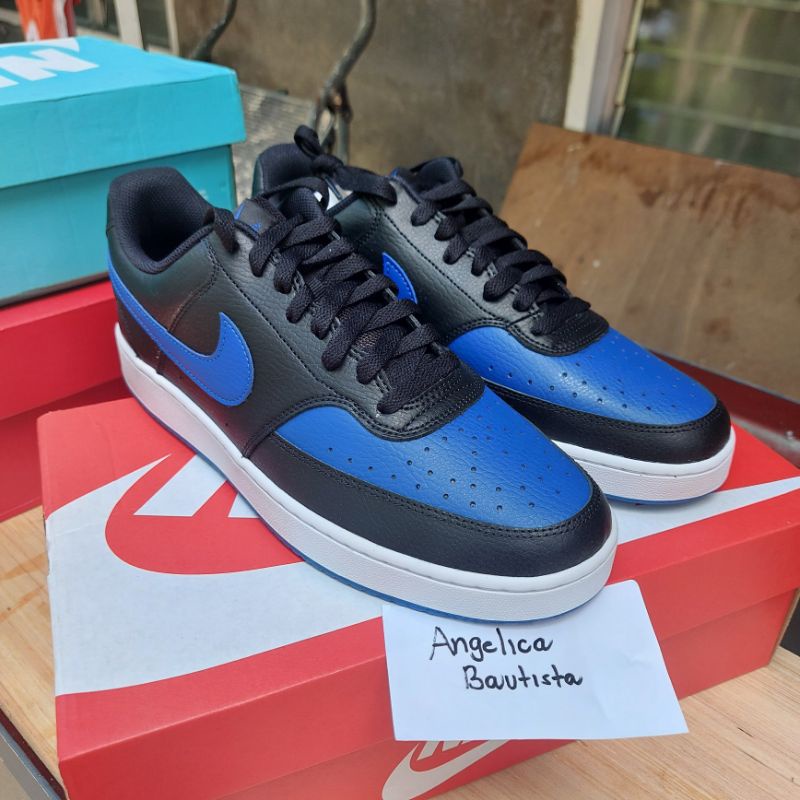 NIKE COURT LOW BLUE ROYALE | Shopee Philippines