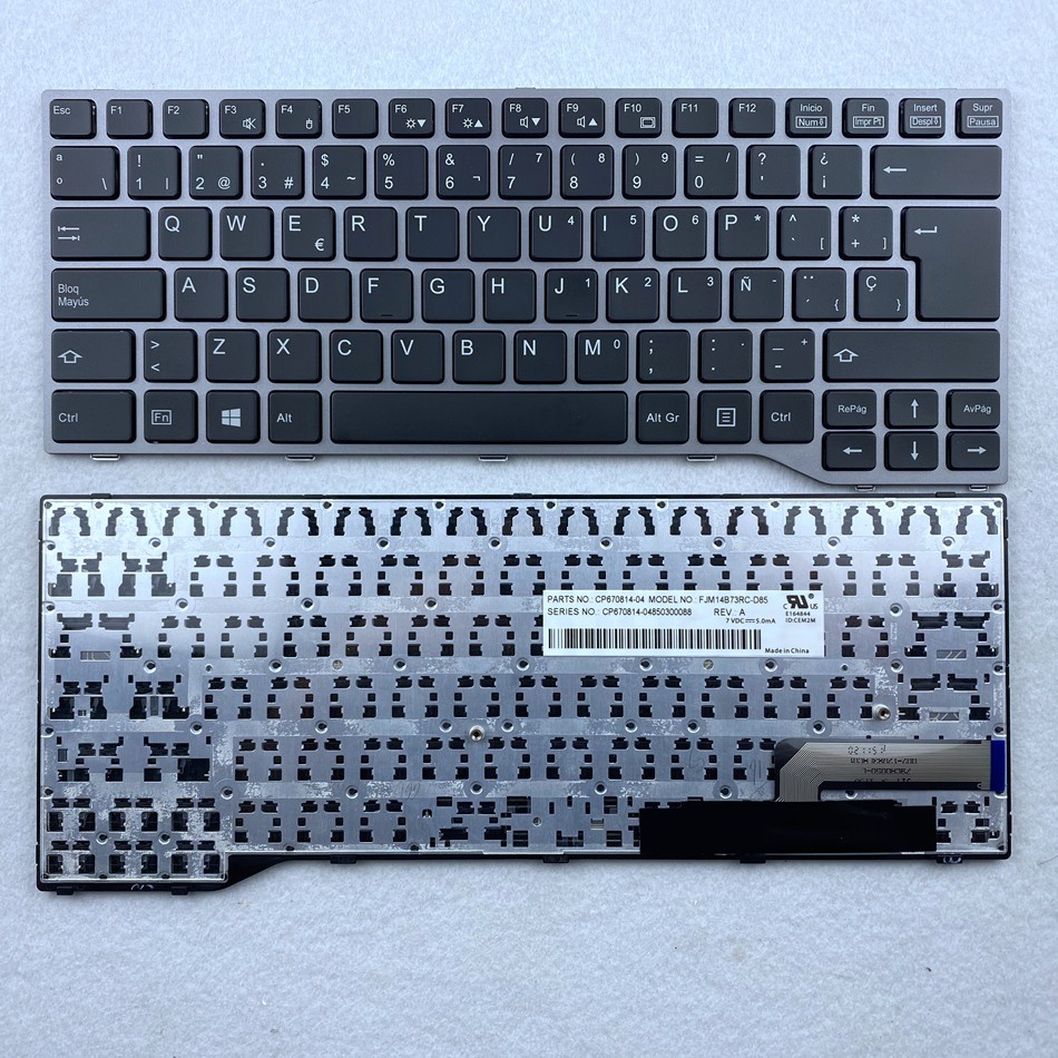 Laptop Keyboard For Fujitsu Lifebook E733 E734 E743 U745 E744 E546 E547 ...