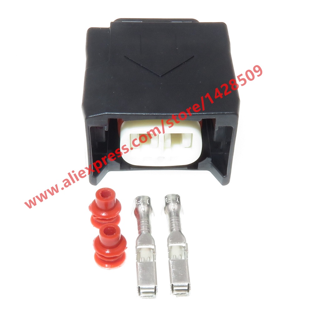 20 Sets 2 Pin Automotive Diesel Fuel Injector Plug Waterproof Fuel Pump