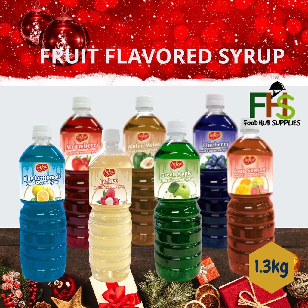 FLAVORED FRUIT SYRUP 1.3kg Shopee Philippines