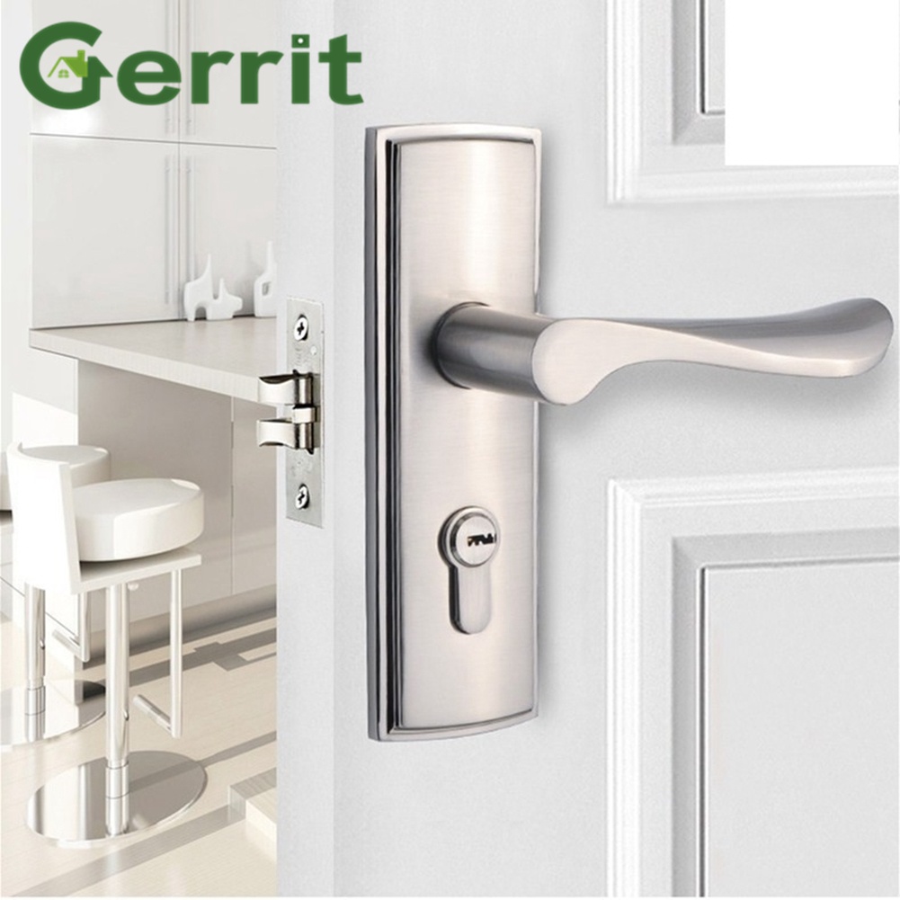 Aluminum Alloy Door Lock Handle Universal Door Handle Single Tongue ...
