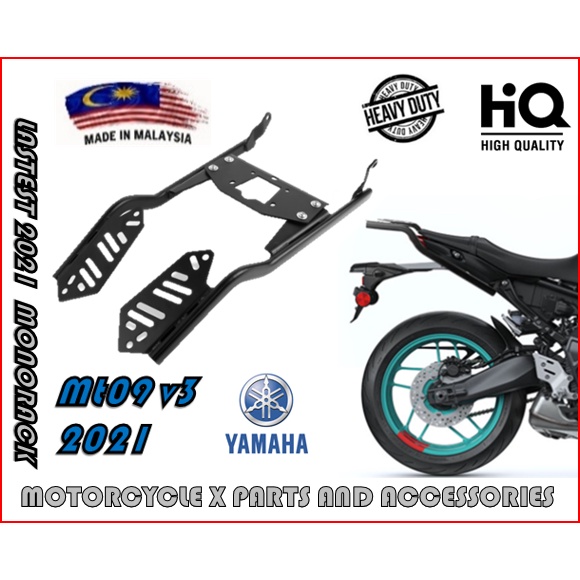 YAMAHA MT09 V3 2021 TOP BOX RACK HEAVY DUTY | Shopee Philippines