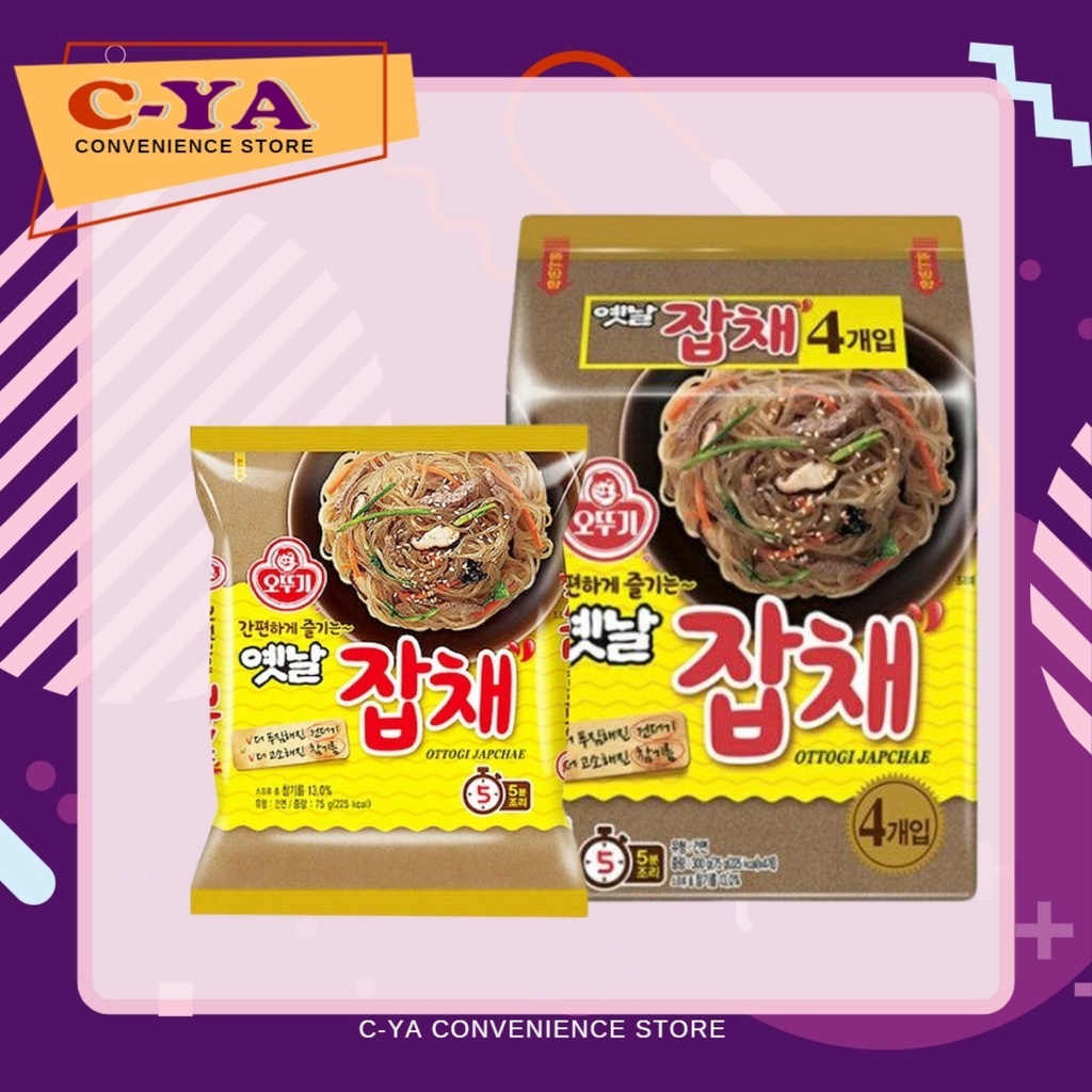 Ry8Nb0Ea [Ottogi] JAPCHAE KOREAN TRADITIONAL INSTANT NOODLES 75g !wV