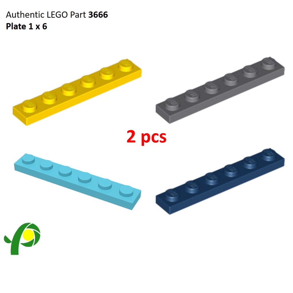 LEGO Parts 3666 Plate 1x6 | Shopee Philippines