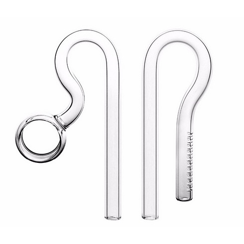 Glass pipe lily poppy peony spin surface skimmer inflow outflow 12mm ...