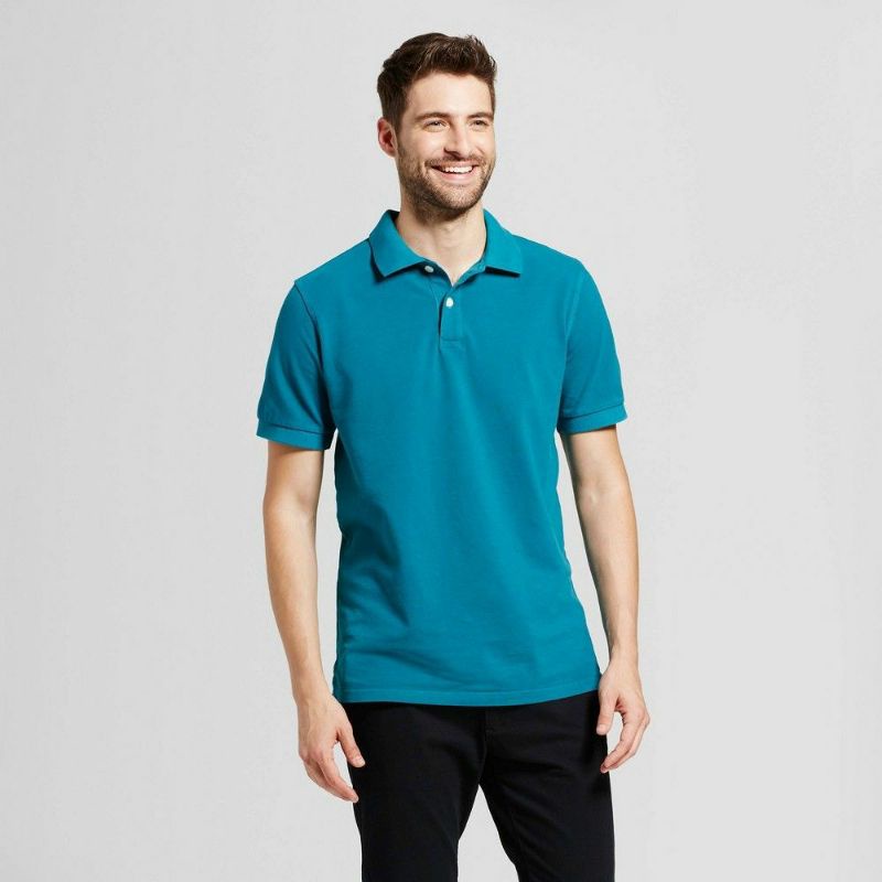 GOODFELLOW&CO EPE11 Standard Fit Short Sleeve Loring Polo - Undersea ...