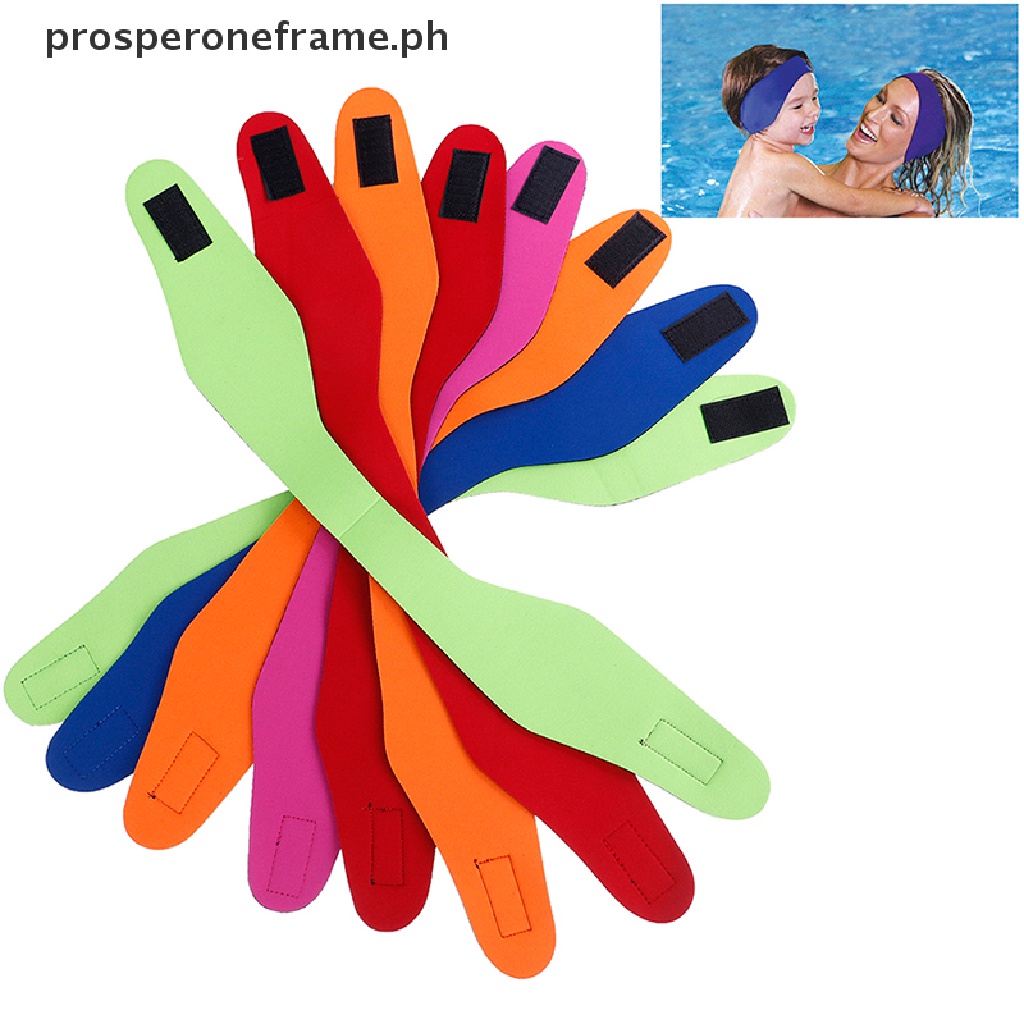 【prosperoneframe】 1X Children's Adult's Swimming Ear Band Headband