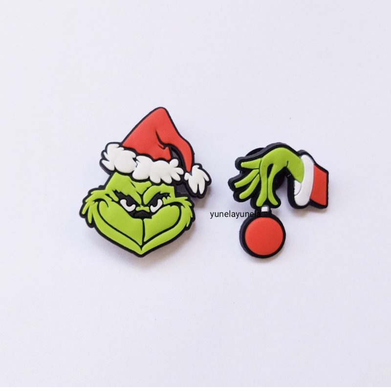 Grinch jibbitz cheap