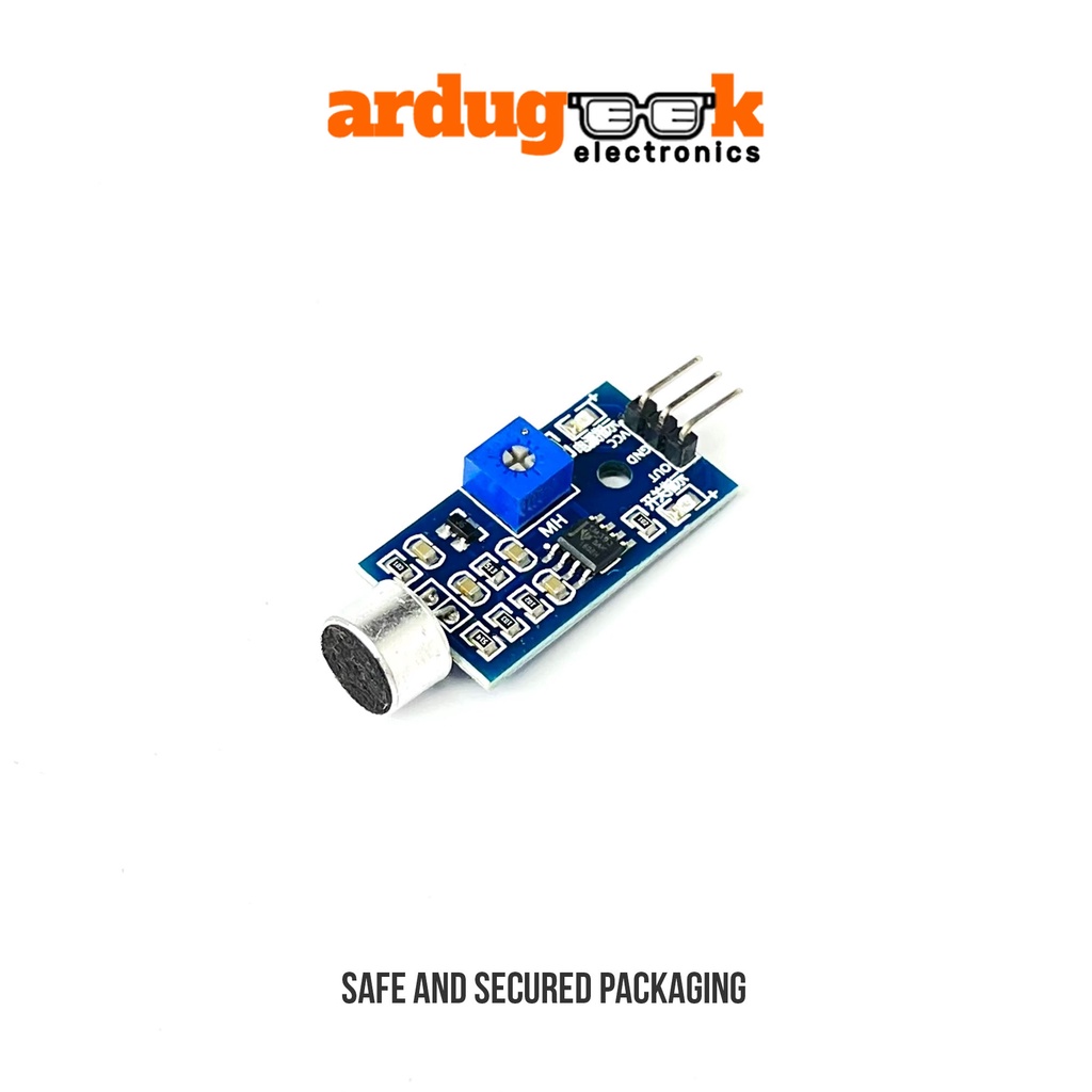 LM393 Sound Detection Sensor Clap Noise Sensing LM386 Module Arduino ...