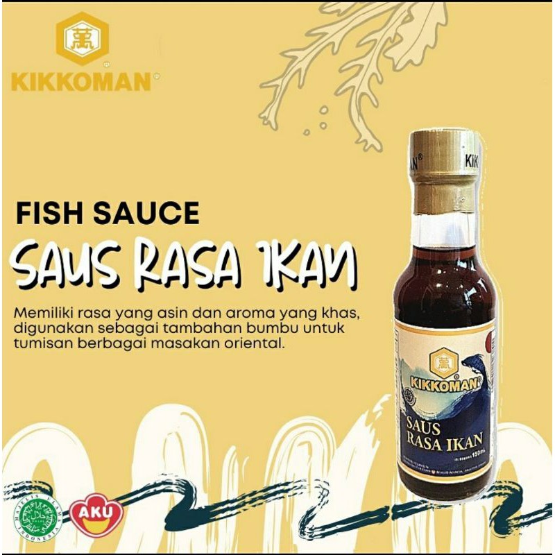 New Products KIKKOMAN HALAL (Sauce Fish Flavor + Japanese Noodles