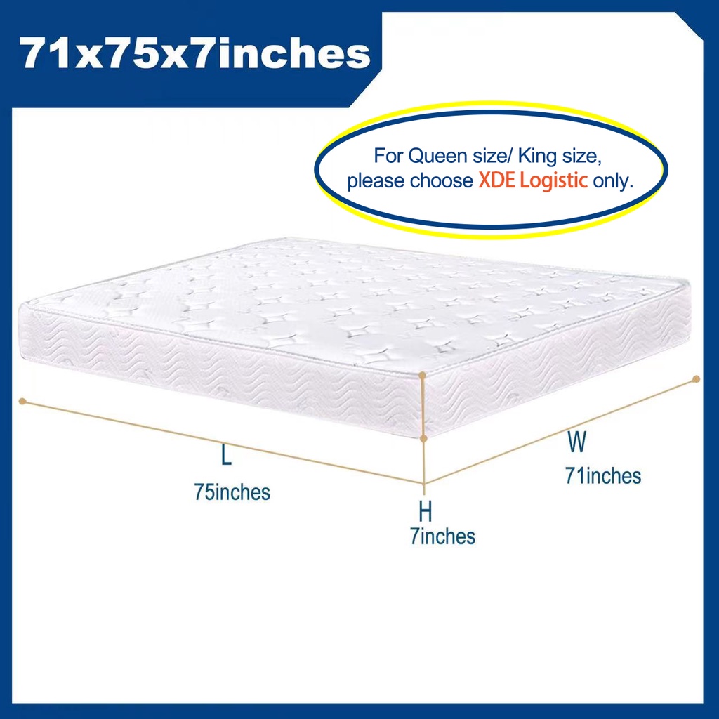 10Years Warranty SeaChoice Memory Foam Spring Mattress Medium Hardness ...