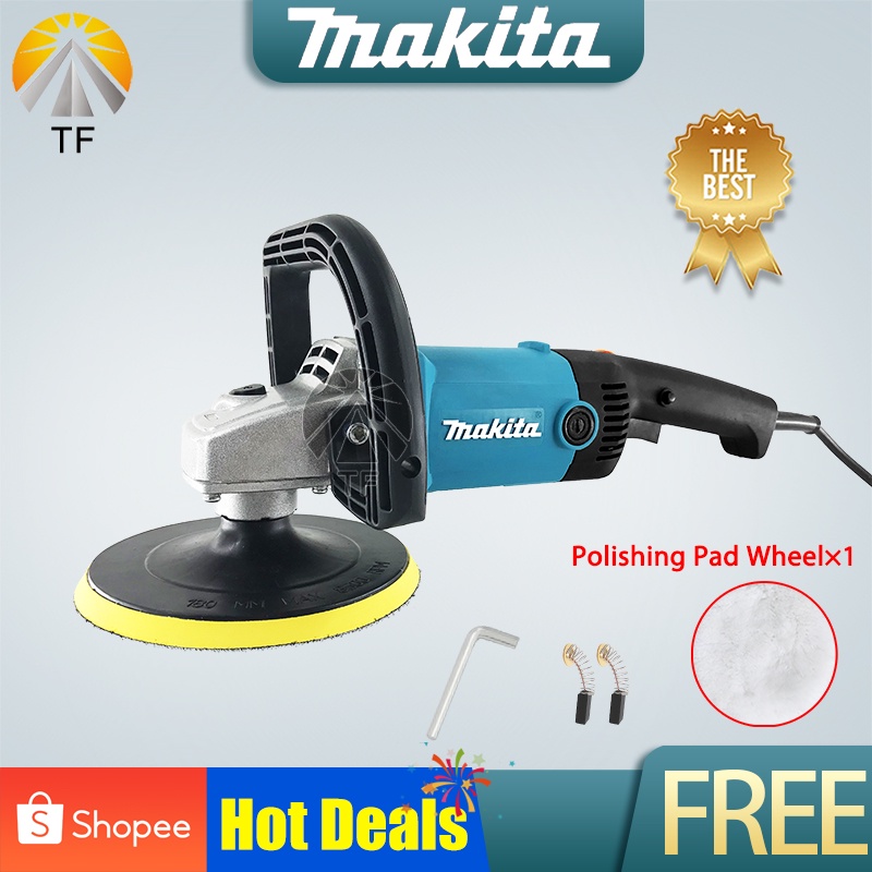 New Makita 9227cb Polishing Machine 1200w Electric Car Buffing Waxing 