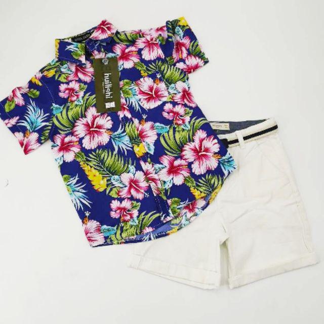 Floral polo for kids best sale