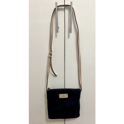 Kate spade black and tan outlet crossbody