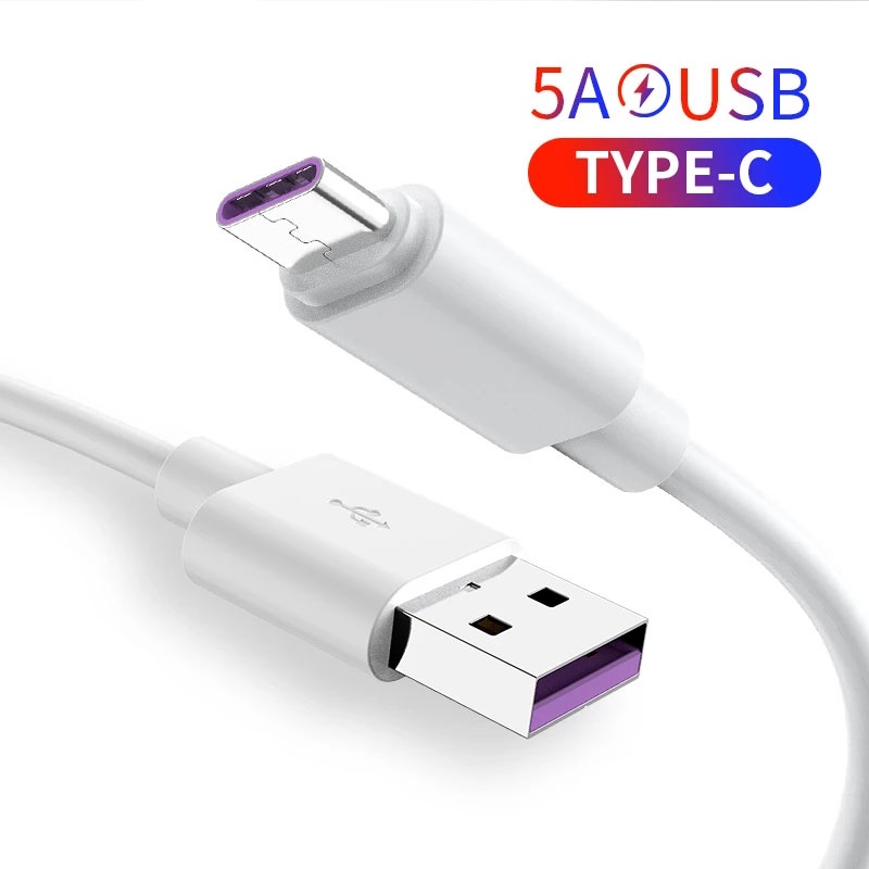 5A Super Fast Charging Type C Cable Compatible for Xiaomi POC0 M3 - Main Image